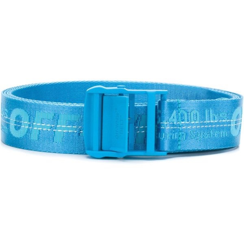 Off-White Mini Industrial 'Blue' Skinny Belt One Size